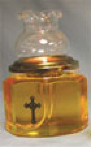 Λάμπα παραφίνης με διαφανές γυαλί 00.500.095